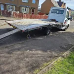 Professional accident recovery and vehicle transport service